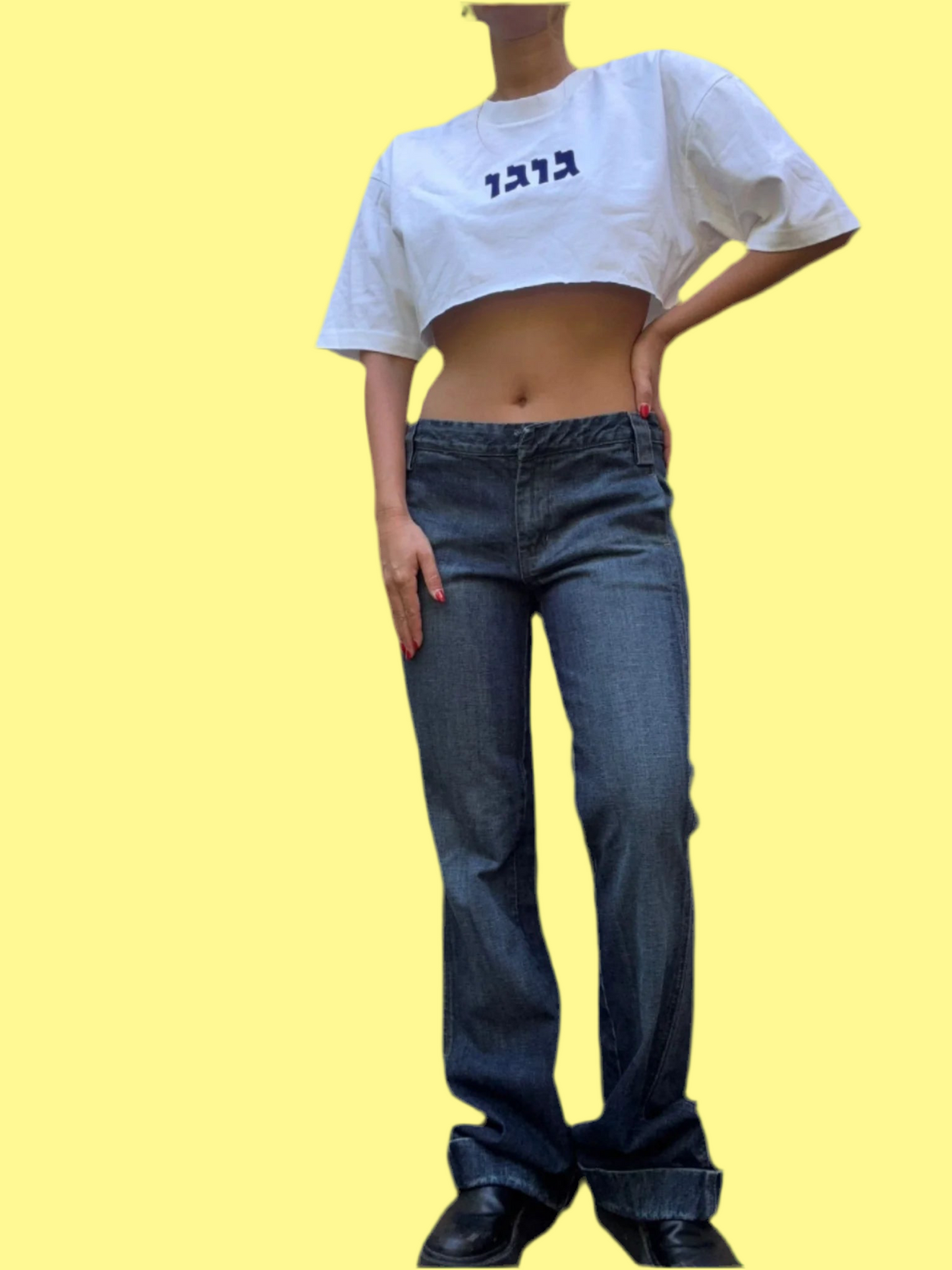 ג'ינס נמוך פוקס Y2K