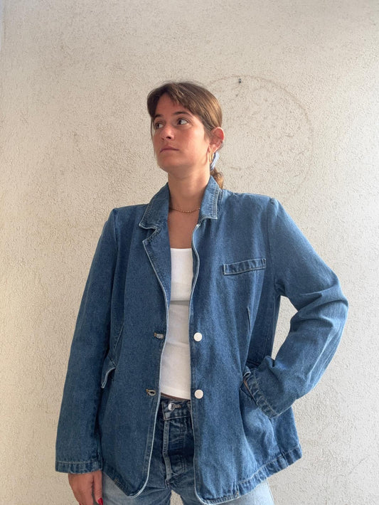 בלייזר ג'ינס  denim