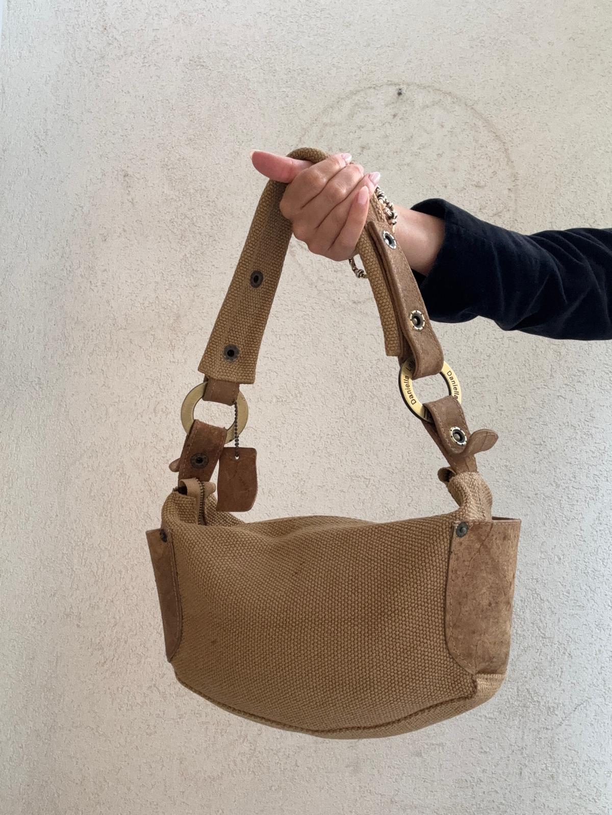 תיק קש ועור דניאלה להבי