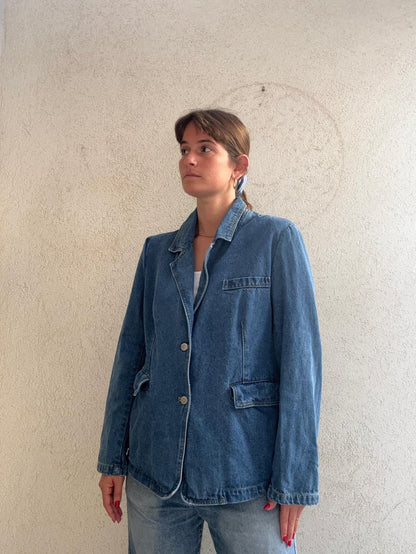 בלייזר ג'ינס  denim