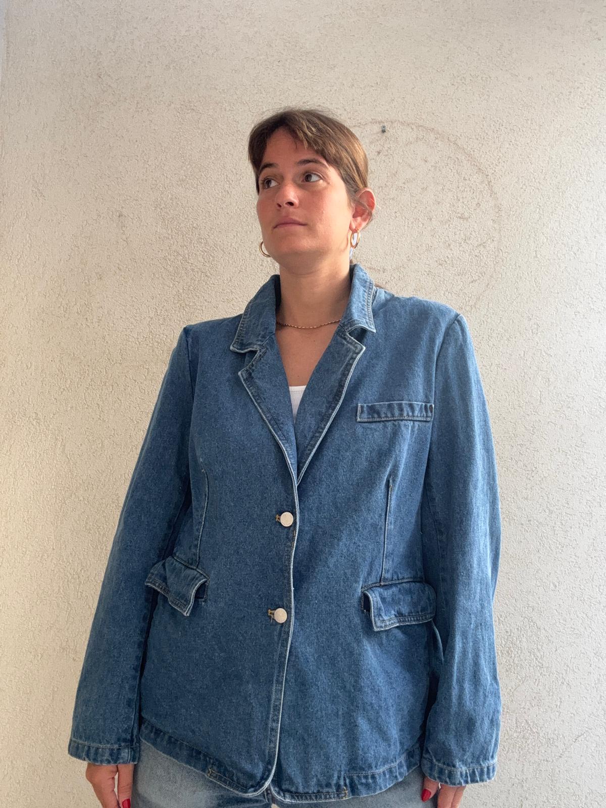 בלייזר ג'ינס  denim