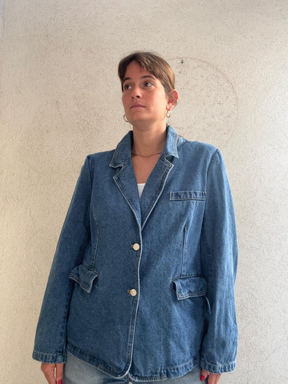 בלייזר ג'ינס  denim