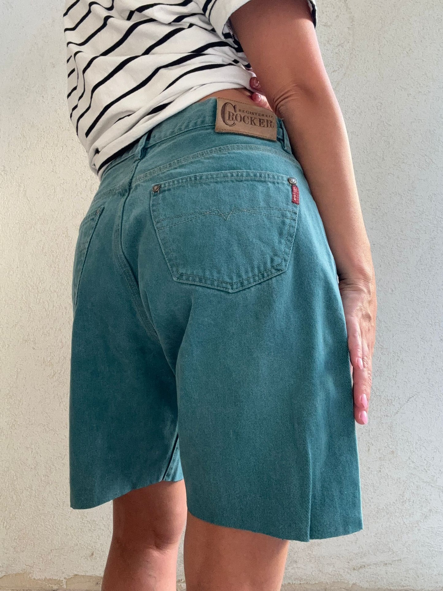 Crocker שורט וינטג ירוק