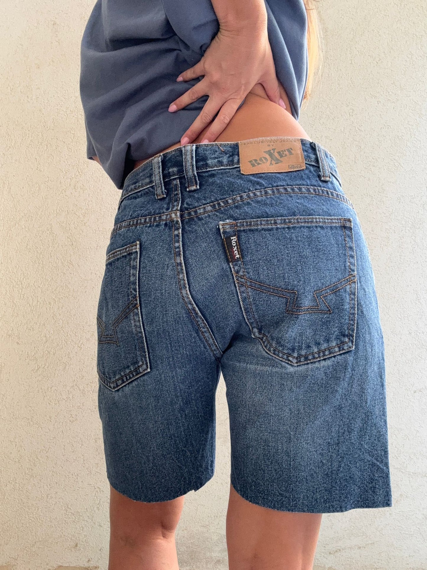 שורט גינס ליוויס כחול Roxet