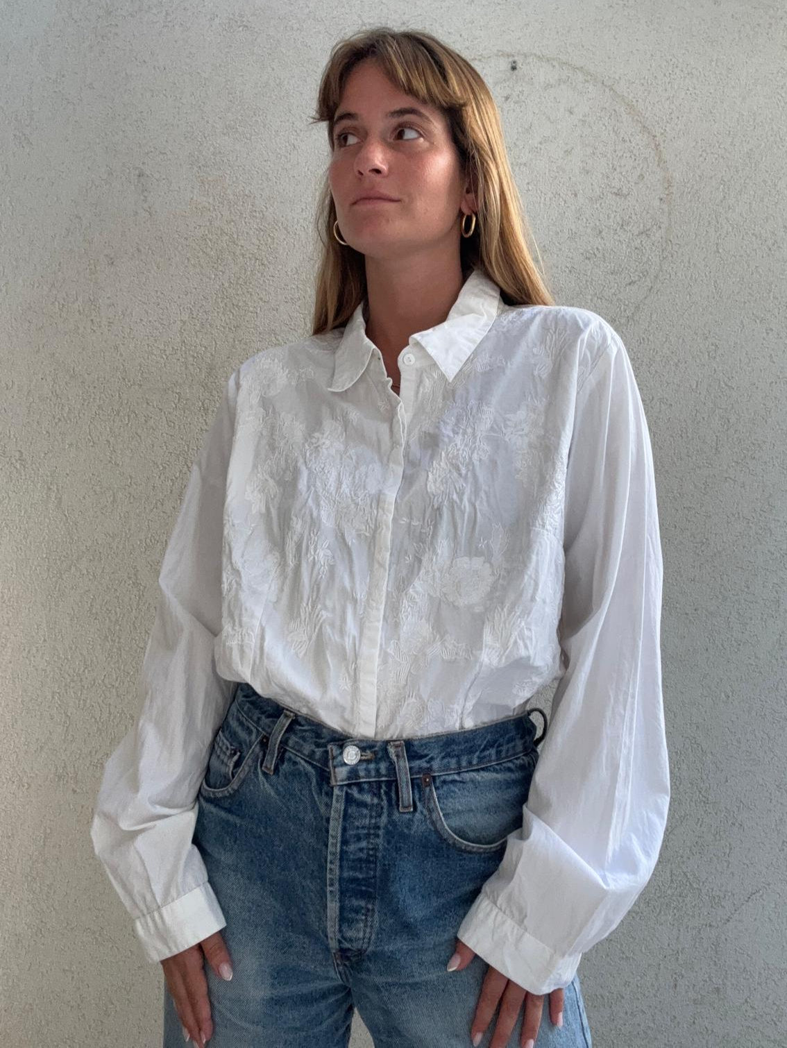 וינטג' עיטורים לבנים חגיגית