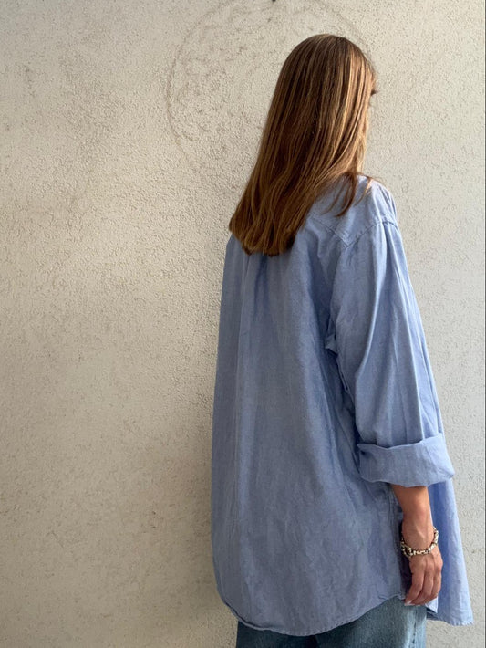 ראלף לורן אוברסייז תכלת קלאסית