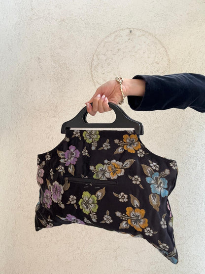 תיק קוריאני פרחים