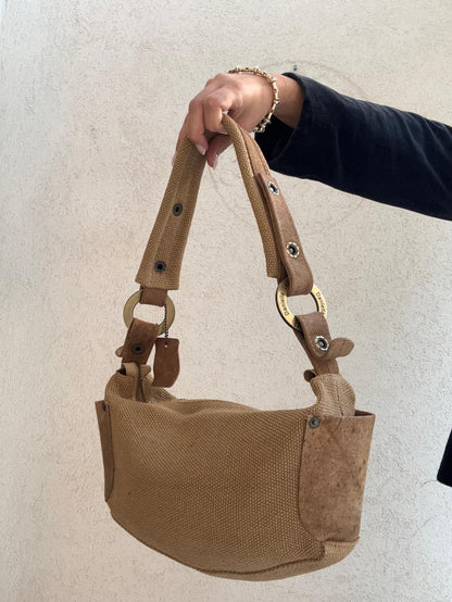 תיק קש ועור דניאלה להבי